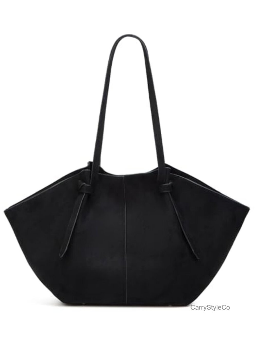 Suede PU Leather Slouchy Hobo Tote Bag Crossbody Shoulder Purse Travel Handbag
